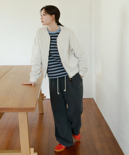 REAL WIDE PIGMENT SWEATPANTS