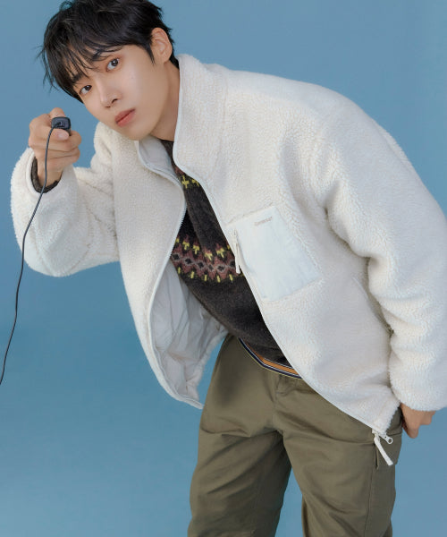 JACQUARD PATTERN PULLOVER