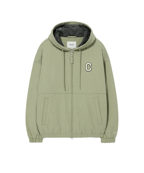 HEAVY OXFORD HOODED JACKET