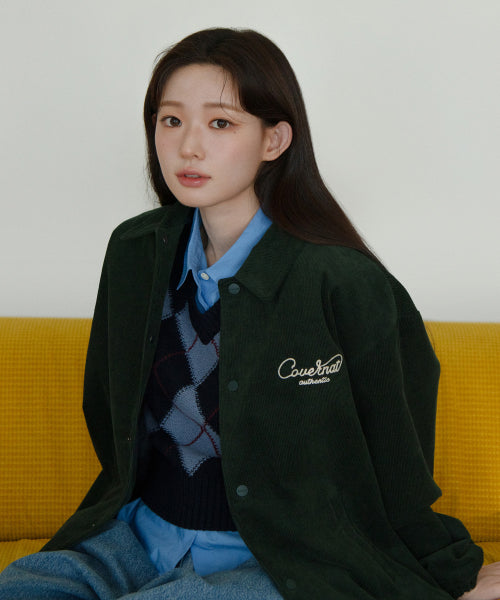 CORDUROY COACH JACKET