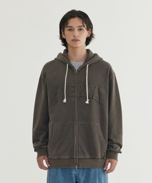 PIGMENT ARCH LOGO HOODIE ZIP-UP