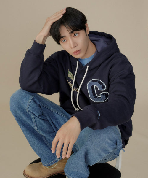 LETTERMAN GRAPHIC HOODIE