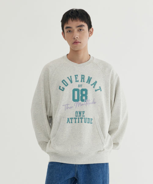 SLOGAN GRAPHIC SWEATSHIRT