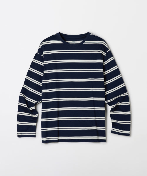 [Natural Cotton] Multi Stripe Long Sleeve T-shirt_SPLSF49C01
