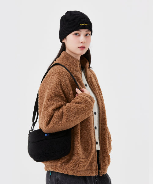 Women's Lily Fleece Back Black