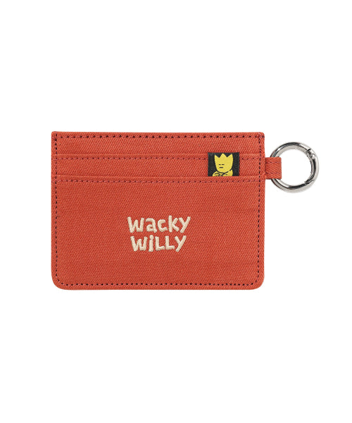 Kiki Wappen card wallet red