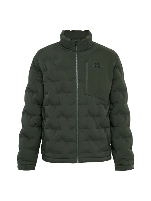 BASIC (Basic) Men's Tube Slim Down Jacket_Dark Khaki