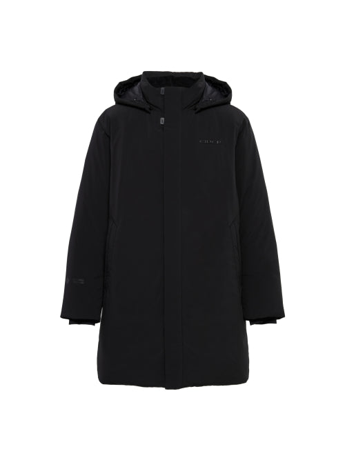 La Belle (Label) Men's W/S Cashmere Middle Coat Down Jacket_Black