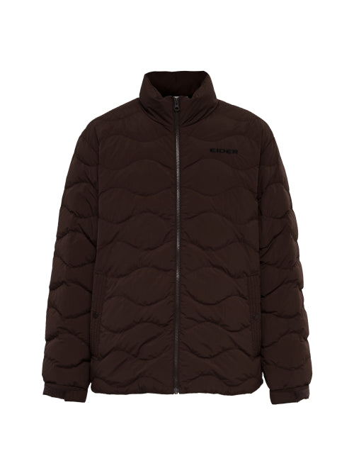 THERMOLOCK Men's Slim Blend Down Jacket_Brown