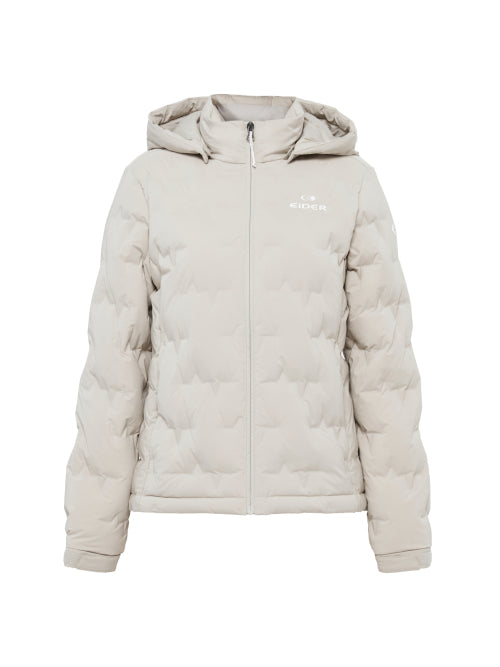 BASIC (Basic) Women's Tube Slim Down Jacket_Light Beige