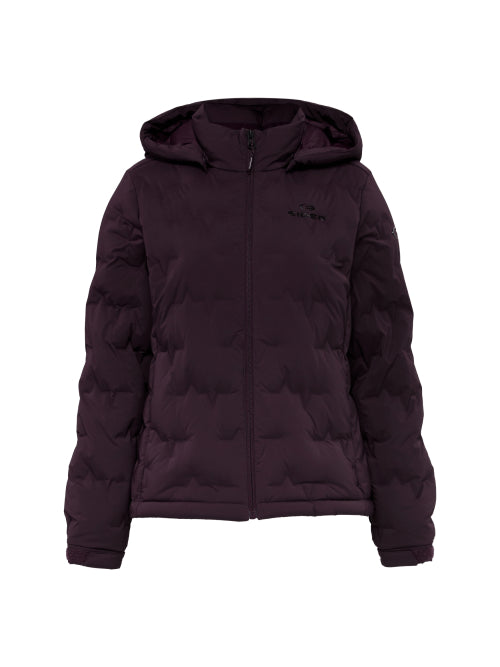 BASIC (Basic) Women's Tube Slim Down Jacket_Plum