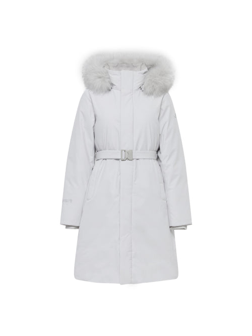 La Belle (La Belle) Women's Windbreaker Down Jacket_Light Grey