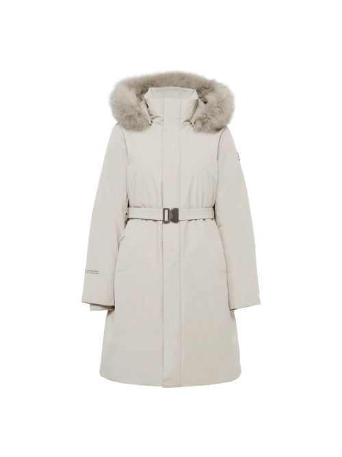 La Belle (La Belle) Women's Windbreaker Down Jacket_Light Beige