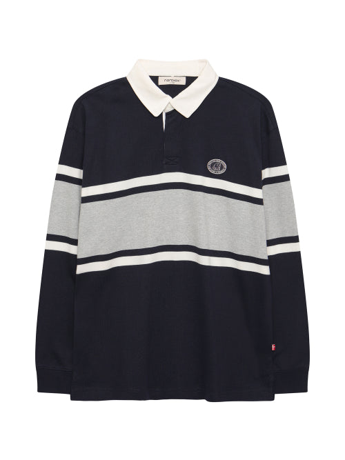 Rugby Polo T-shirt - U_Navy