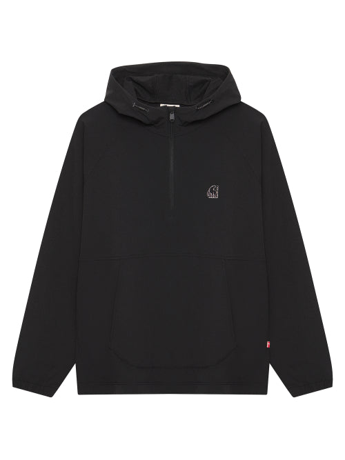 Lysa Camping Woven Hoodie T-shirt - U_Black