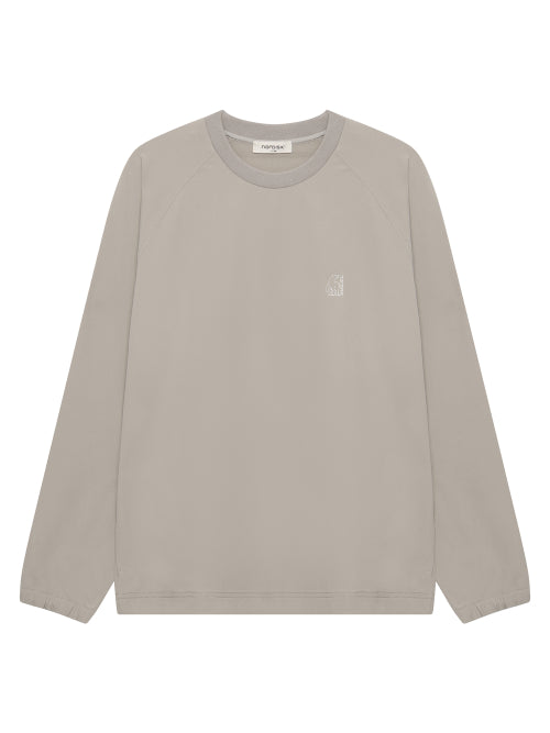 Lysa Camping Woven Sweatshirt - U_Grey