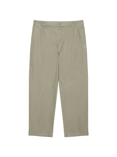 Glamper Straight Pants (Relax Fit) - M_Light Khaki