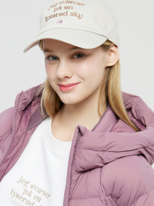 [B-mate] Cozy Denmark ball cap_OATMAL