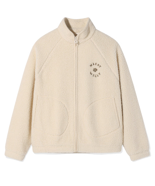 Women's Searing Zip-Up Blouson Cream
