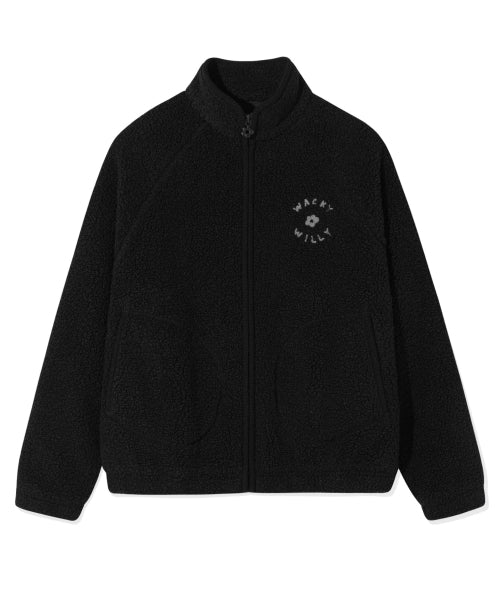 Women's Searing Zip-Up Blouson Black
