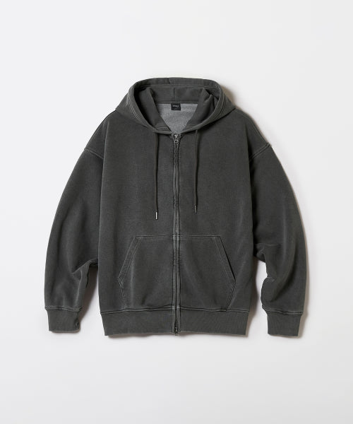 [French Terry] Pigment Hood Zip-Up_SPMZF49CY2