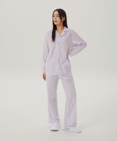 [COMFORT] Cotton Long-Sleeved Pajamas_SPLOFA9A06