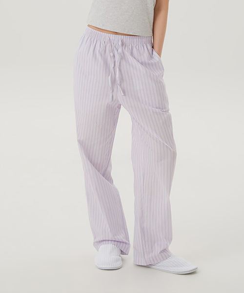 [COMFORT] Cotton Capri Pants Pajamas_SPLOFA9A07