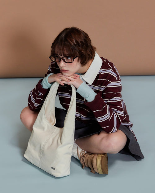 Corduroy Hobo Bag FLOTFA3B02