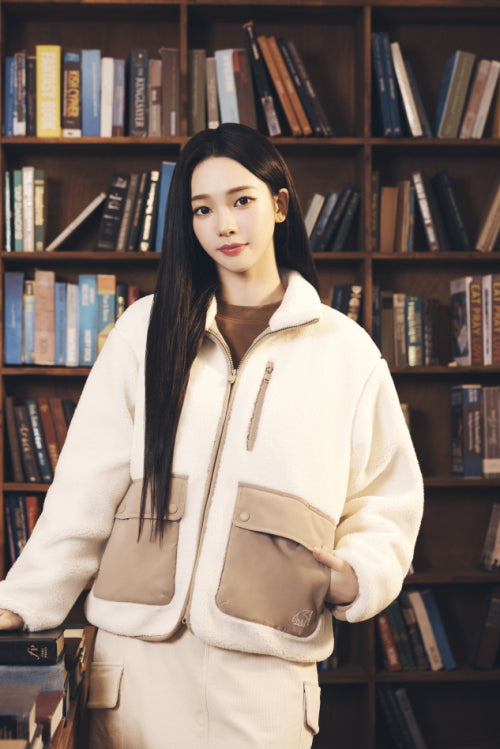 Utility Fleece Jacket - U_Off White