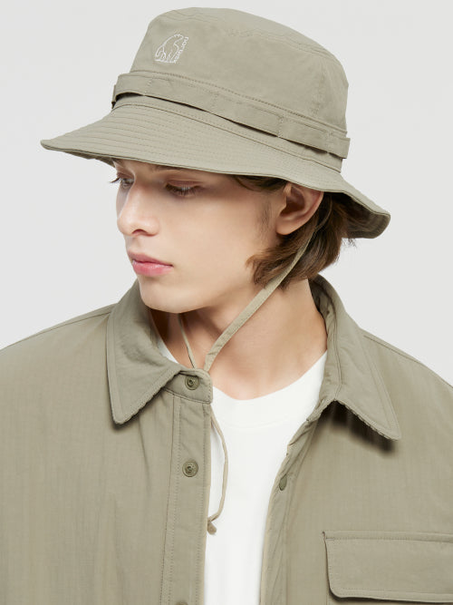 LNT Camper Webbing Bucket Hat_Light Khaki