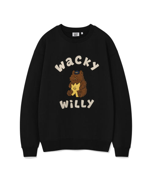 Kiki and friends graphic sweatshirt black
