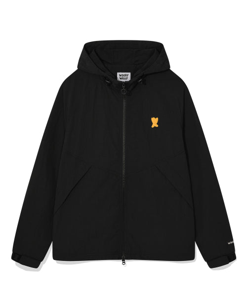 Hwaseom Hooded Windbreaker Black