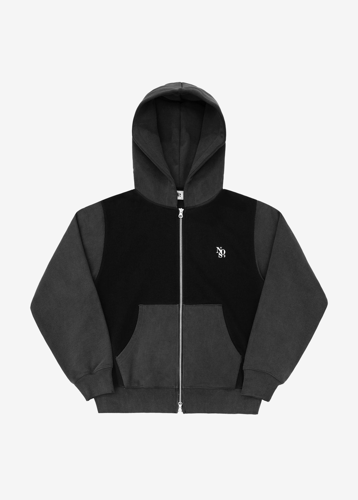 Division Hood Zip-Up - Black (scheduled to be shipped sequentially after L - 12/12) | NOS7