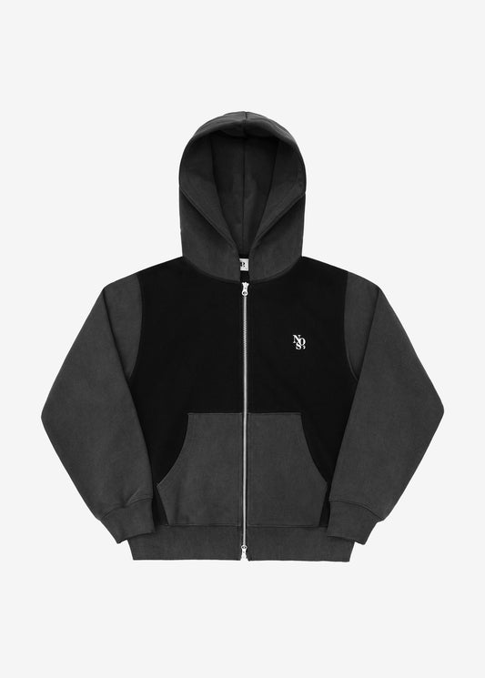 Division Hood Zip-Up - Black (scheduled to be shipped sequentially after L - 12/12) | NOS7
