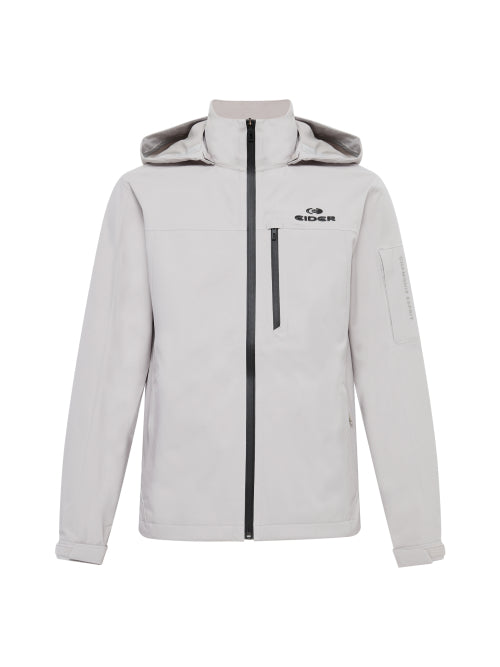 WEATHER FLEX (Wether Flex) Men's 2.5L Waterproof Jacket_Grayish BEIGE