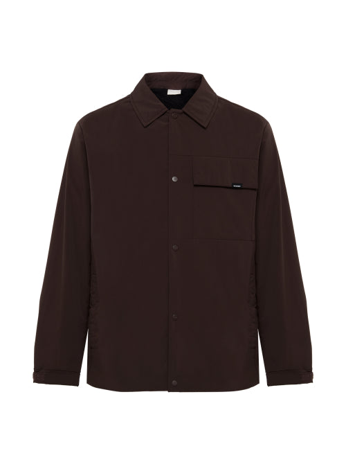 RIDGE (Ridge) Men's Octa Lining Shacket_Brown