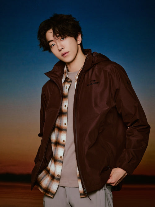 DEFENDER (Defender) Men's 2 L waterproof jacket_RED BROWN