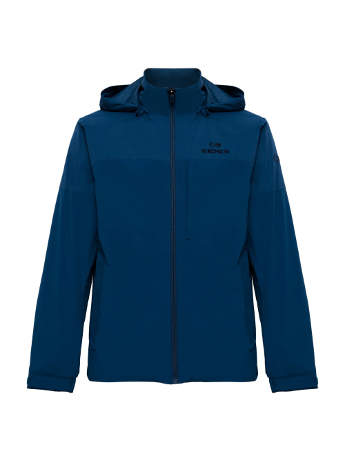 WEATHER FLEX (Wether Flex) Men's Hybrid Padded Jacket_T.BLUE