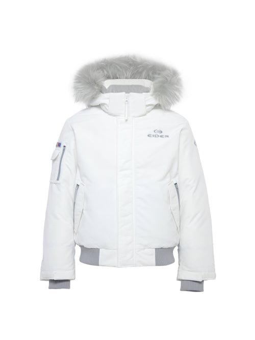 STOOKY 10th (Stuky 10th) UNI Down Jacket_White