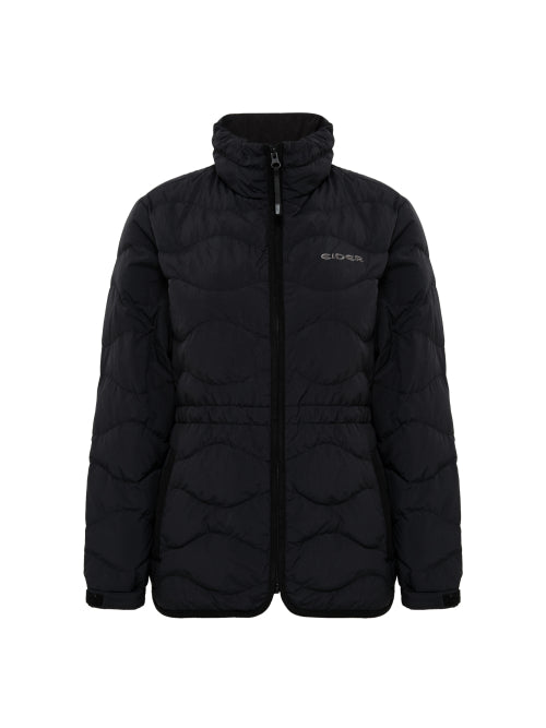 THERMOLOCK Women's Slim Blend Down Jacket_Black