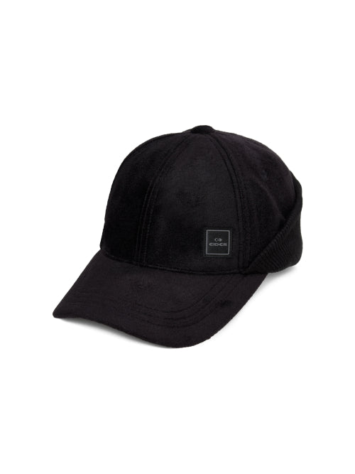 Fleece Earedal Cap_Black
