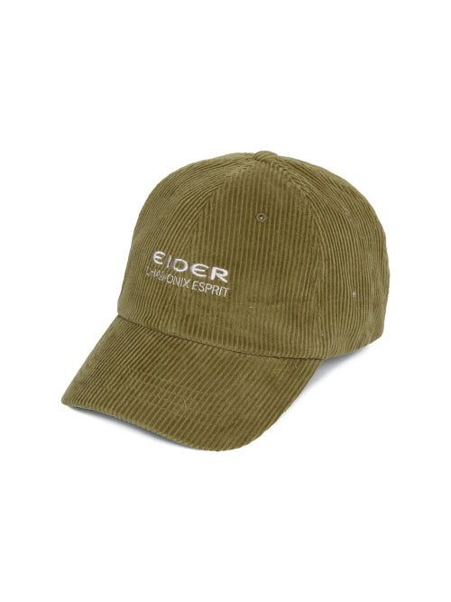 Essential Corduroy Ball Cap_Olive