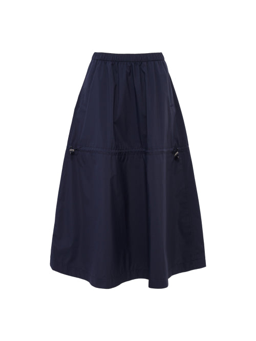 SHIRRING (Shirring) Women's 3 L Skirt_Dark Navy
