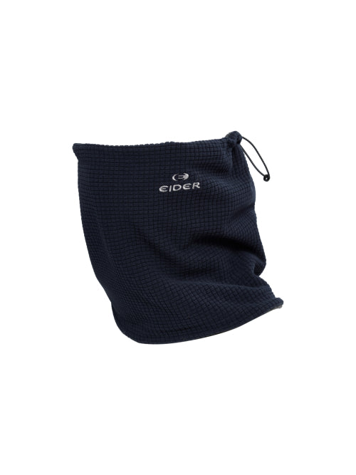 Grid Fleece Neckgator_Navy