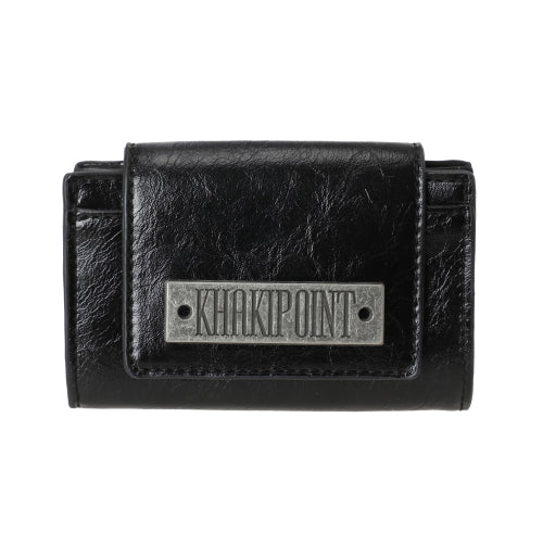 Leather Card Wallet (black)