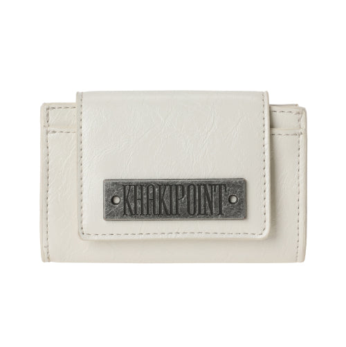 Leather Card Wallet (ivory)