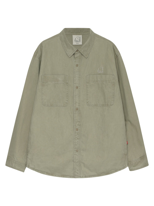 Denim Shirt - U_Light Khaki