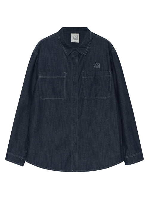 Denim Shirt - U_Navy