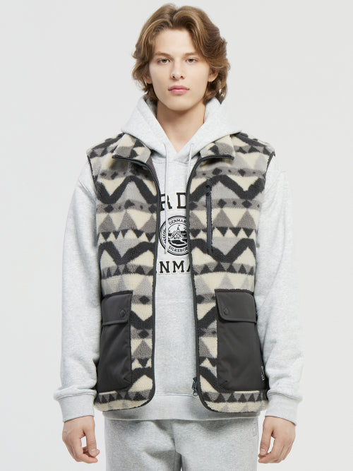 Utility Fleece Vest - U_Cool Grey