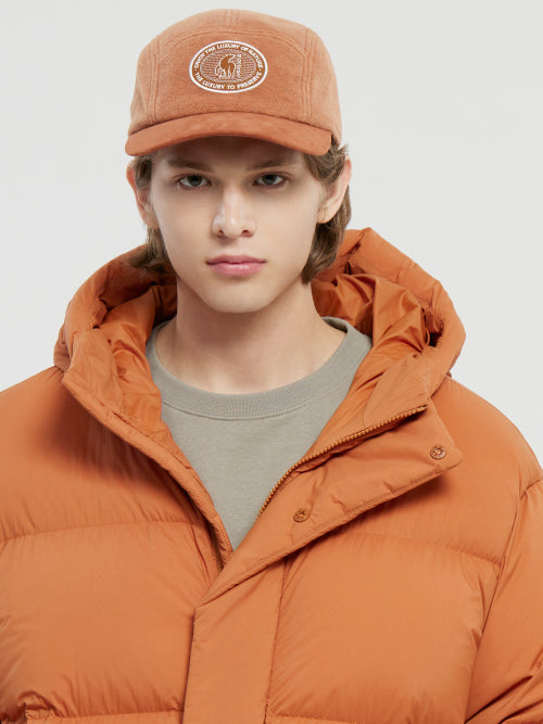 [B-mate] Fleece Camp Cap_Burnt Orange